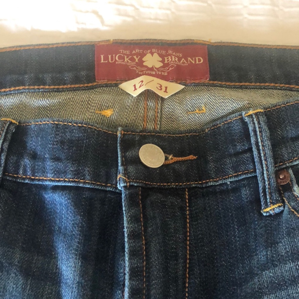 Lucky Brand size 12 ankle crop jeans. Brand new